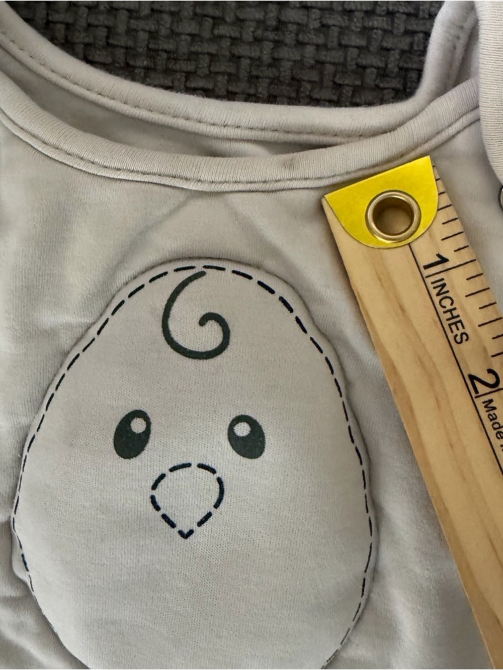 Nested Bean Zen Sack Classic Wearable Sleep Sack Swaddle Bag Cotton M 6-15M Baby - Picture 9 of 10